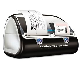 Click here to buy DYMO Products - DYMO - LabelWriter Twin Turbo Printer, 71 Labels Min, 8-1 2w x 7-1 5d x 5-1 5h - Sold As 1 Each - Two....