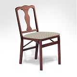 Stakmore Fiddle Folding Chair- Set of 2(Blush)