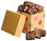 Geoff & Drew's Yellow Dots Gift Box of 8 Fresh Baked Chocolate Chunk Brownies