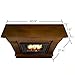 Real Flame Chateau Ventless Gel Fireplace in Espresso Finish