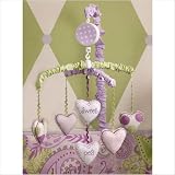 My Baby Sam Sweet Pea Mobile, Lavender