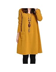 Long Sleeves Spring  Dress