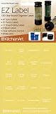100 Round EZ Spice Labels - with White Print