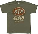 STP Gas Treatment Retro Vintage Classic Green T-shirt