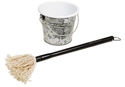 Steven Raichlen Best of Barbecue Barbecue Sauce Mop and Bucket Set