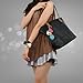Hunnt Retro Fashion Women's Tote PU Leather Shoulder Bag