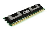 Kingston - Memory - 4 GB ( 2 x 2 GB ) - FB-DIMM 240-pin - DDR II - 800 MHz - fully buffered