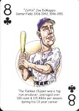 JOE Dimaggio - Oddball NEW York Yankees Playing Card