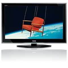 Toshiba 37 ZV 635 D 94 cm (37 Zoll) Full-HD 200 Hz LCD-Fernseher mit integriertem DVB-T / DVB-C Tuner schwarz/silber