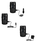 Deluxe Kit for the Samsung SGH-A930 includes a USB cable with Car and Wall Charger - Gomadic Brand w/ TipExchange Technology