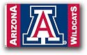 Large House Flag Banner University of Arizona Wildcats