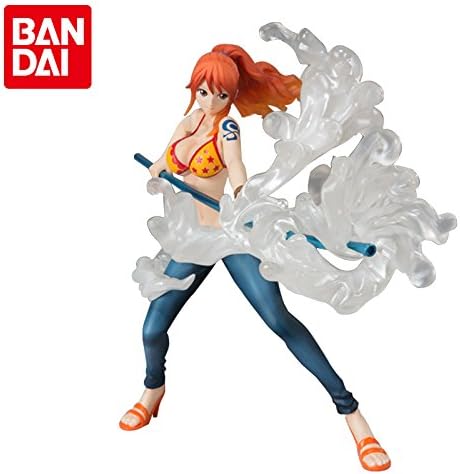 Bandai Nami foam ball battle edition hand to do one piece Zero One Piece New World articles Nami model , bi off series