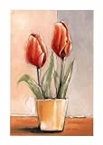 Red Tulips, Fine Art Print by Vitor Vivaldi, 19.75x27.5