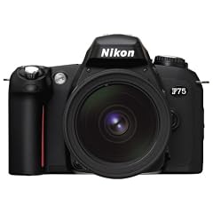Nikon F75  Spiegelreflexkamera schwarz