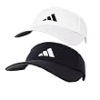 Adidas Mens 3 Stripe Clima Visor - Color: White