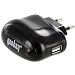 USB - Steckerladeger�t Goobay - schwarz - 1000 mAh 1 Ampere USB Stecker Adapter Netzteil