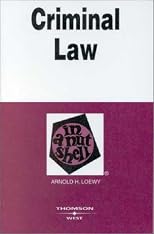Criminal Law in a Nutshell