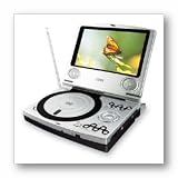 Coby TF-DVD7180 7-Inch TFT Portable DVD Player with TV Tuner