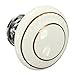 KINGSO Retro Style Round Ceramic Door Knob Cabinet Drawer Cupboard