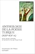 Anthologie de la po�sie turque