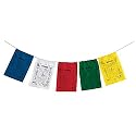 Tibetan Prayer Flags Hand Stamped