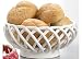 Lindsey Jordan Designs Bread Basket White
