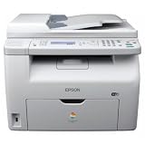 Epson - AcuLaser CX17NF - Multifonction (télécopieur photocopieuse imprimante scanner) - couleur - LED - copie (jusqu'à) : 15 ppm (mono) 12 ppm (couleur) - impression (jusqu'à) : 15 ppm (mono) 12 ppm (couleur) - 160 feuilles - 33.6 Kbits s - Hi-Speed US