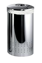 Brabantia Laundry Bin, 50 litre, Brilliant Steel