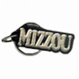 Missouri Tigers Gold MIZZOU Mini Mirror Keychain W/Black Backing