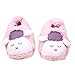 M2cbridge Baby Plush Animal Sheep Booties Warm Slipper (13cm, Pink)