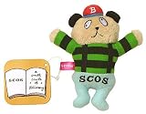 scos / スコスオリジナル・ポケットパンダ!! ぬいぐるみボールチェーン / 帽子を引っぱるとブルブルふるえるョ!