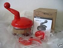 Tupperware Quick Chef Manual Food Chopper Processor in Chili Red