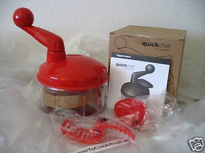 Tupperware Quick Chef Food Processor