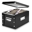 Black Letter/Legal Size File Box – 2 Pack