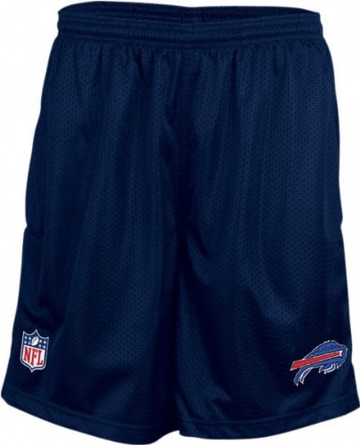 Buffalo Bills Navy Youth Coaches Mesh Shorts