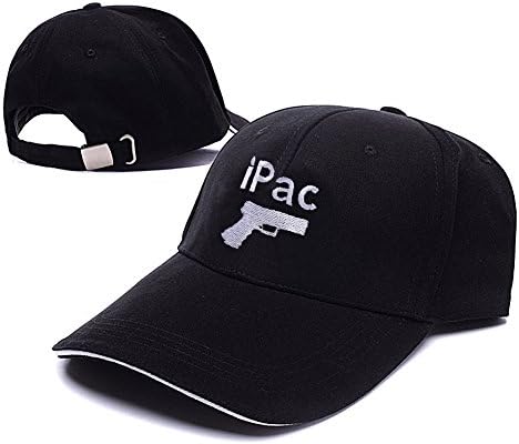 YUDUODUO I Pac Logo Adjustable Baseball Caps Unisex Snapback Embroidery Hats