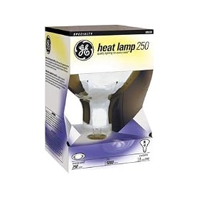 G E LIGHTING 37770 GE 250W Infrared Heat Reflector Light Bulb (Pack of 6) by General Electric