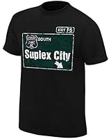 Official WWE Authentic Men's Brock Lesnar "Suplex City" T-Shirt