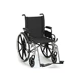 Breezy EC 3000 Lightweight Wheelchair Width: 16 x16, Footrest Style: Swing-Away Footrest