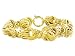 14KT TEXTURED AND POLISHED ROSETTA BRACELET ERV $1229.99