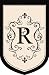 Monogram Garden Flag - R