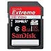 Musical Instruments : Sandisk 8GB EXTREME SDHC HD Video Card Class 6 - 20MB/s (SDSDRX3-8192) [Hassle-Free Packaging]