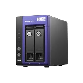 I-O DATA WSS 2008 R2���ڃf���A���R�AAtom�̗p�n�C�p�t�H�[�}���XNAS 2�h���C�u���f�� 2TB HDL-Z2WS2.0A
