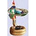 Egyptian cobra Sculpture Candle oil burner statue snake (The Digital Angel Decor)