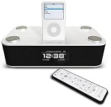 Xtrememac Luna iPod Alarm Clock Radio - White