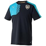 (プーマ)PUMA ARSENAL ショートスリーブトレーニングTシャツ 747617 04 アンスラサイト/カプリ ブリーズ/ウ゛ィクトリーゴールド M