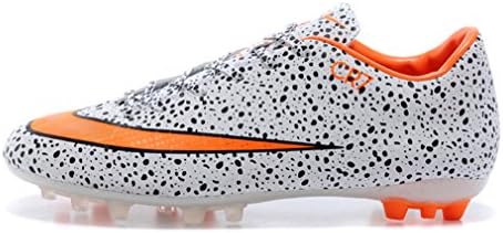 ADF0OTST Generic Mens Mercurial Vapor Superfly IIII X AG White Low Football Shoes Soccer boots