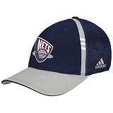 adidas New Jersey Nets Navy Blue On-Court Flex Fit Hat