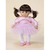 Pink Ballerina Costume. COMPLETE Outfit with Shoes. Fits 15 Dolls like Bitty Baby® and Bitty Twin®