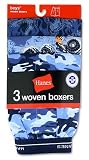 Hanes BX74MM Hanes Boys' ComfortSoft Printed Woven Boxer